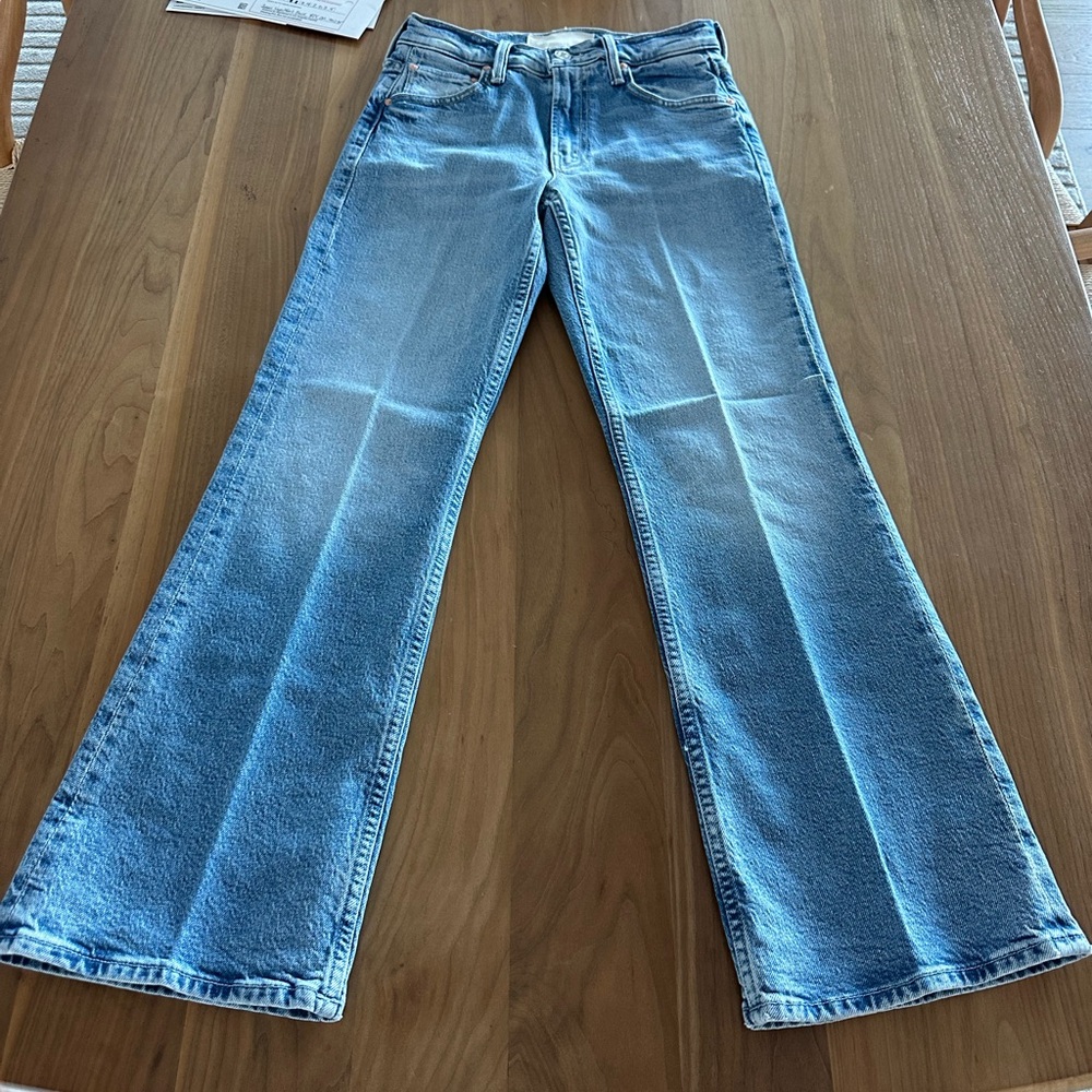 MOTHER denim The Bookie Flood in Sow Surreal